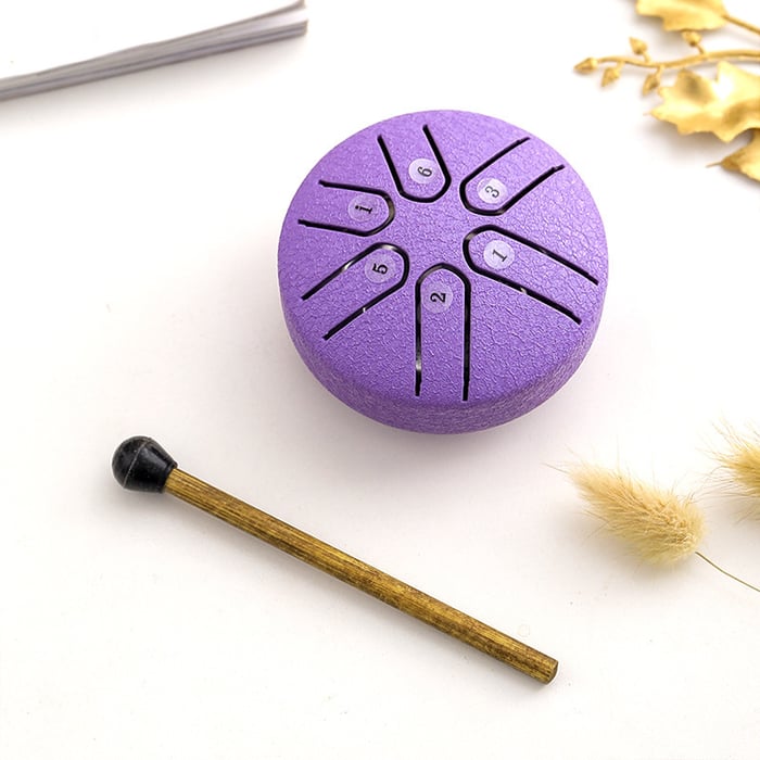 🎁 Early Christmas Sale - 49% OFF 🎵 Mini Steel Tongue Drum Kit (3 Inch)