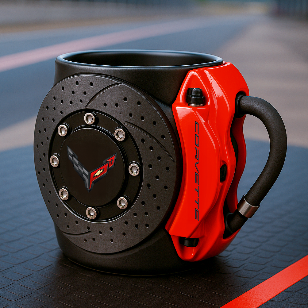 🥳Most popular brake caliper mug with car logo🏎