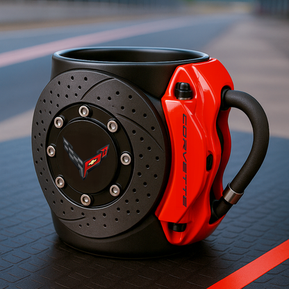 🥳Most popular brake caliper mug with car logo🏎