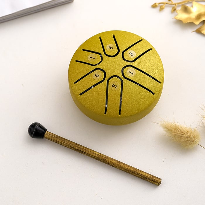 🎁 Early Christmas Sale - 49% OFF 🎵 Mini Steel Tongue Drum Kit (3 Inch)