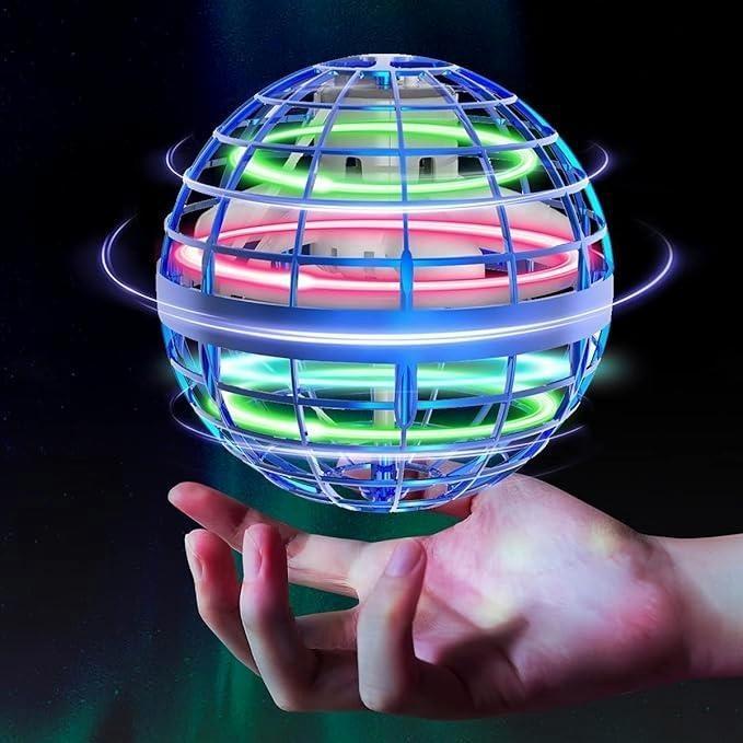 2026 New Model Levitating Flying Ball — 360-Degree LED Rotating Flying Ball