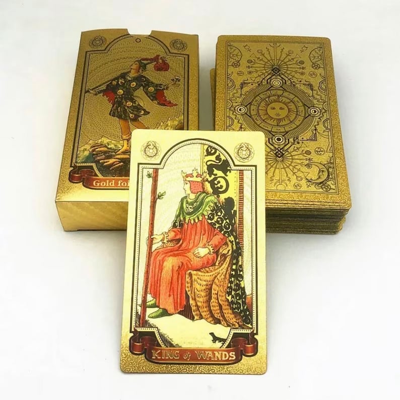 Explore the Mystical World of Tarot Gold Foil Tarot