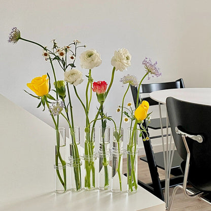 Hinged flower vase (6 pcs/8 pcs)