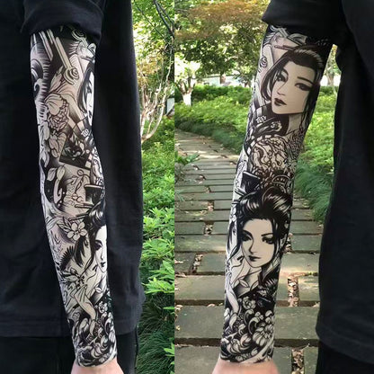 ⚜️Men's Ultra-Realistic Tattoo-Style Sun Protection Sleeves -Tattoo-Friendly