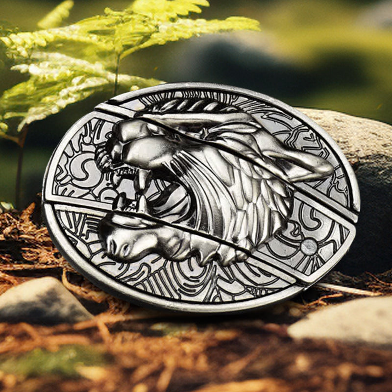 🔥LAST DAY 50% OFF🔥Fashion Punk Hidden Folding Knife Leather Belt