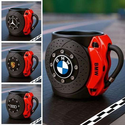 🥳Most popular brake caliper mug with car logo🏎