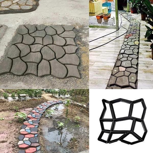 DIY Patio Paving Mold