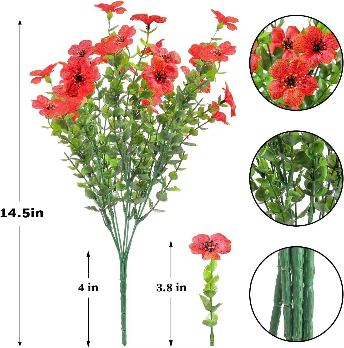 🌸Spring Sale: 52% off for a limited time🌱High-Grade Material Artificial Flowers