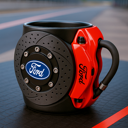 🥳Most popular brake caliper mug with car logo🏎
