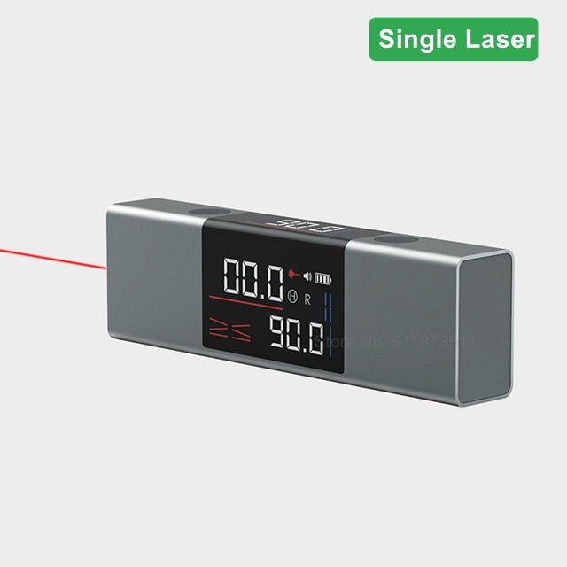 🔥Hot Selling🔥2 in1 Laser Angle Ruler Protractor