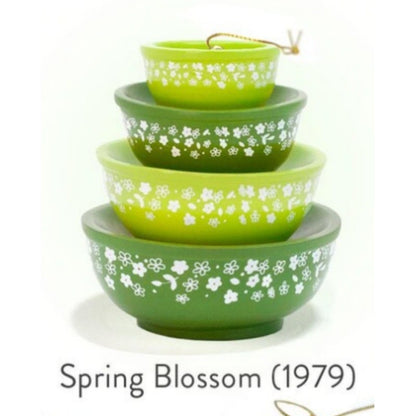 🎉🎅Miniature Pyrex-Inspired Mixing Bowls🎄