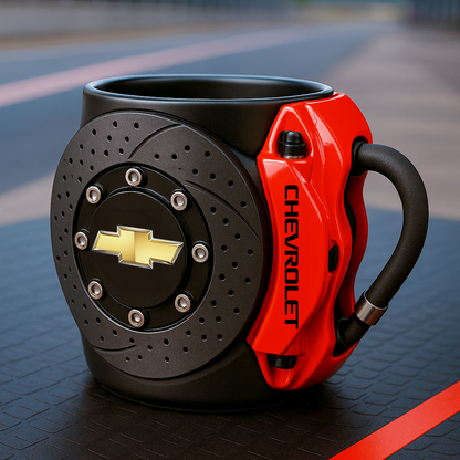 🥳Most popular brake caliper mug with car logo🏎