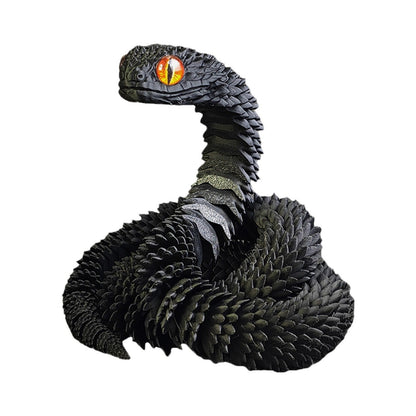🐍3D Printed Multi-Joint Movable Snake Toy