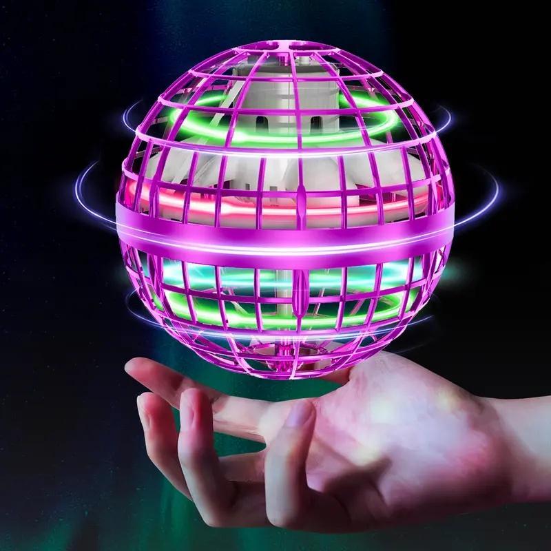 2026 New Model Levitating Flying Ball — 360-Degree LED Rotating Flying Ball