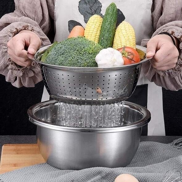 💖49% 0ff-Germany Multifunctional Stainless Steel Basin