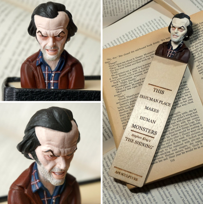 🔥Limited time 50%discount🔥 - 3D human head horror bookmark