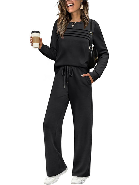 ⏰ LAST DAY SAVE 50% 💥Hot Sale Women's 2 Piece Sets Sweatshirt Casual Travel Outfits
