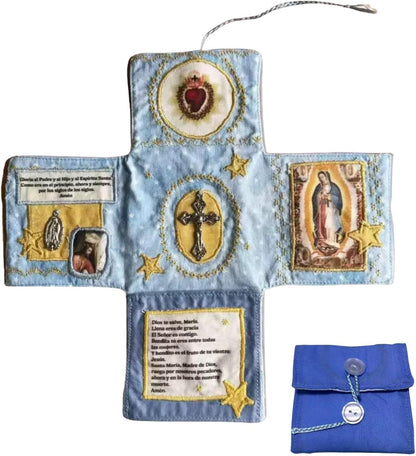 ✝️Handmade Miniature Shrine (Includes Silver Cross)