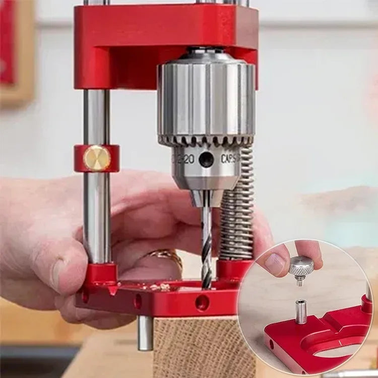 The best woodworking drill bit positioner Always the perfect hole