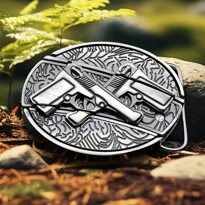 🔥LAST DAY 50% OFF🔥Fashion Punk Hidden Folding Knife Leather Belt