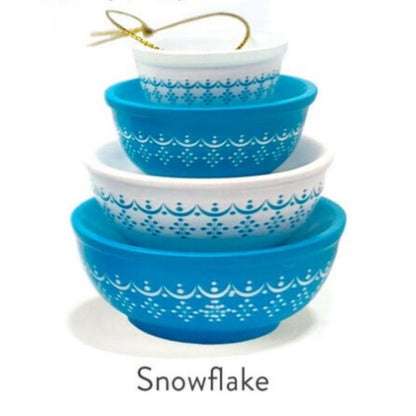 🎉🎅Miniature Pyrex-Inspired Mixing Bowls🎄