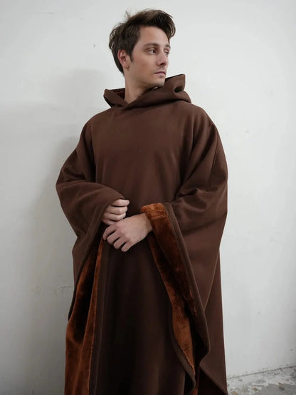 👩‍❤️‍👨New loose hooded cloak for men and women