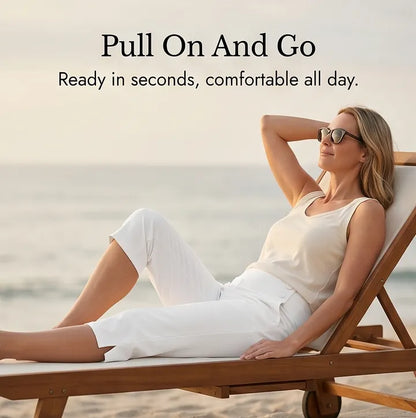 🔊Best-Selling Women High-Waisted Stretch Capri Pants for Summer