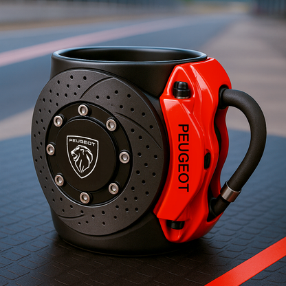 🥳Most popular brake caliper mug with car logo🏎