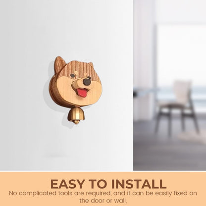 ✨Hot Selling✨Wooden Shiba Inu Wind Chime Doorbell