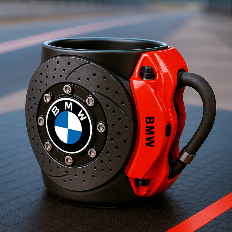 🥳Most popular brake caliper mug with car logo🏎