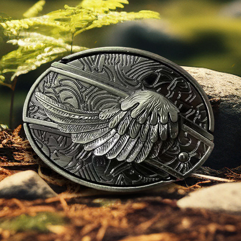 🔥LAST DAY 50% OFF🔥Fashion Punk Hidden Folding Knife Leather Belt