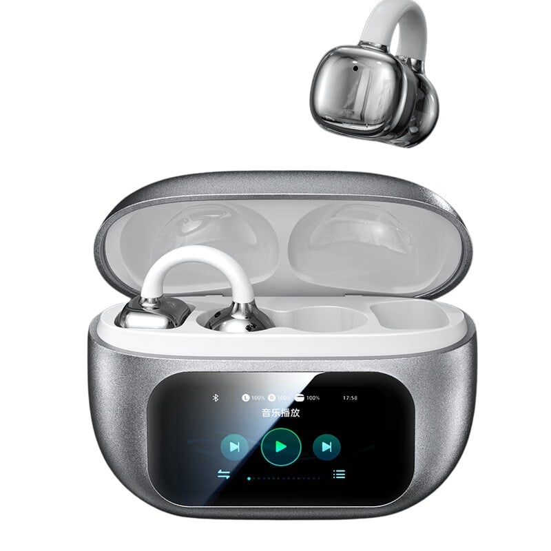 New Arrival -  Ear Clip Bluetooth Headphones  with Touch Screen