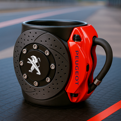 🥳Most popular brake caliper mug with car logo🏎