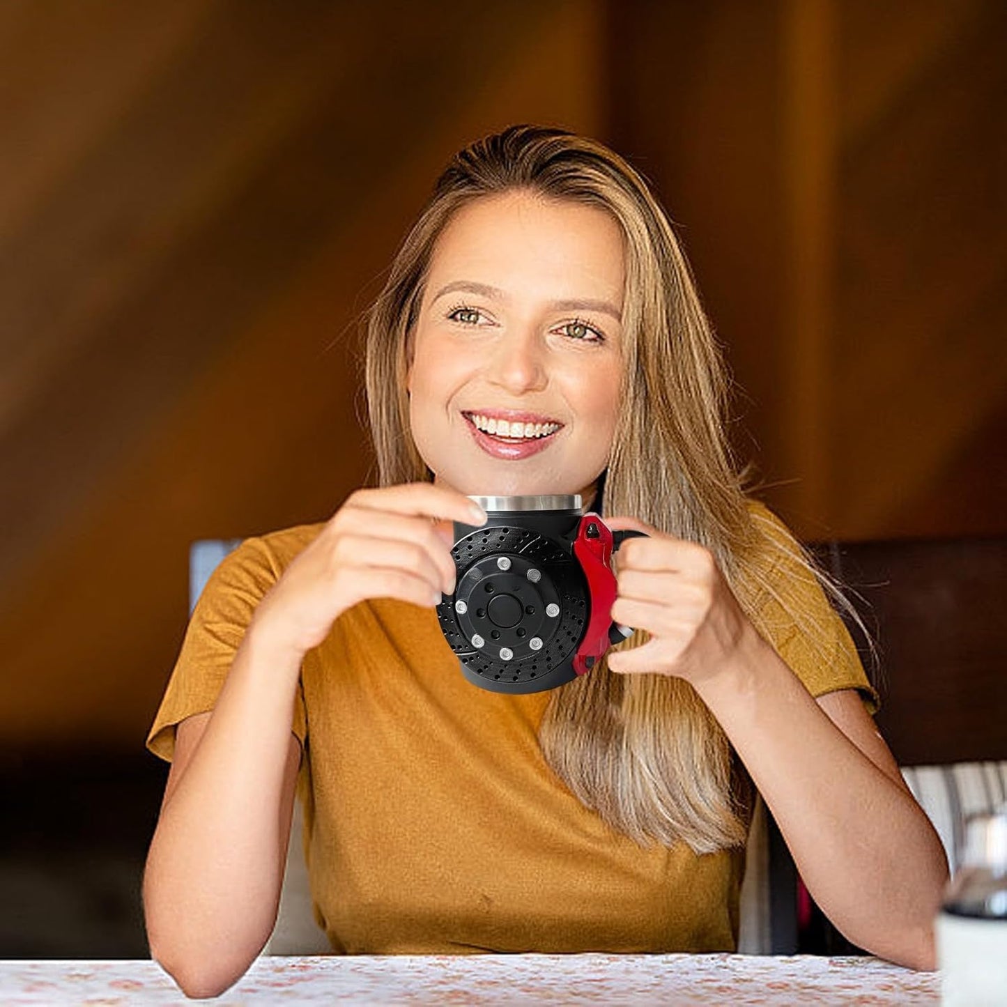 🥳Most popular brake caliper mug with car logo🏎