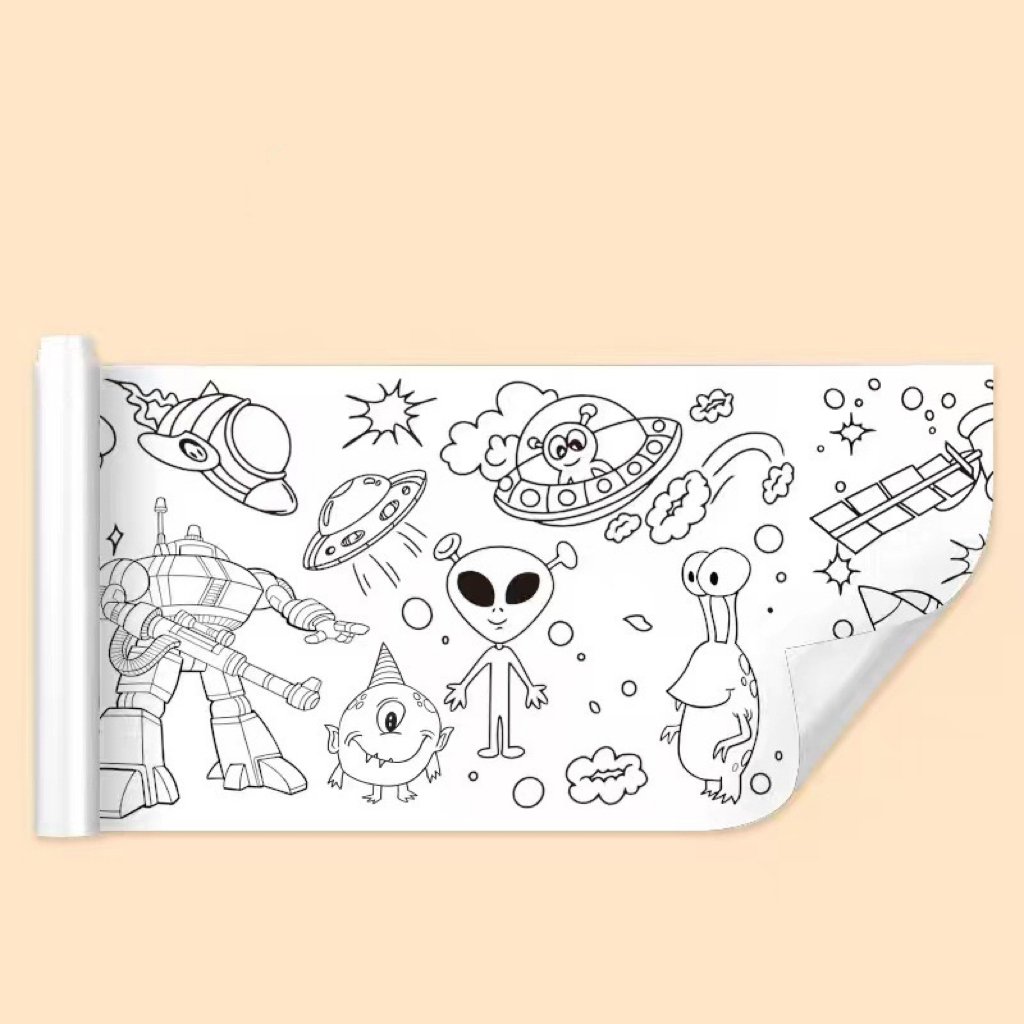 🖍️$9.99 🎨- Children's drawing scroll (perfect gift for children)🎁