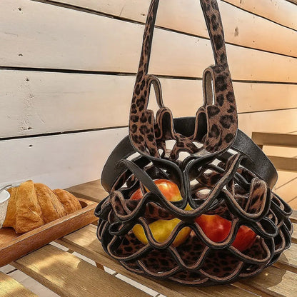 🛍️Christmas Sale🛍️ The Zest Bag Leather Folding Tote Bag