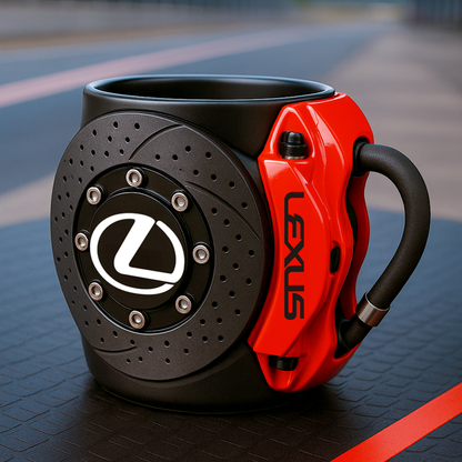 🥳Most popular brake caliper mug with car logo🏎
