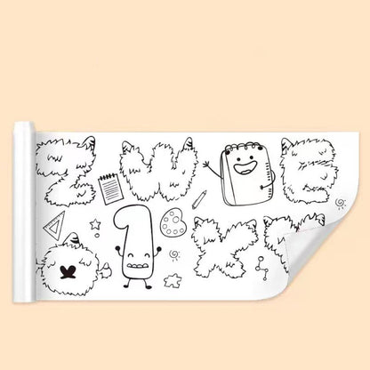 🖍️$9.99 🎨- Children's drawing scroll (perfect gift for children)🎁
