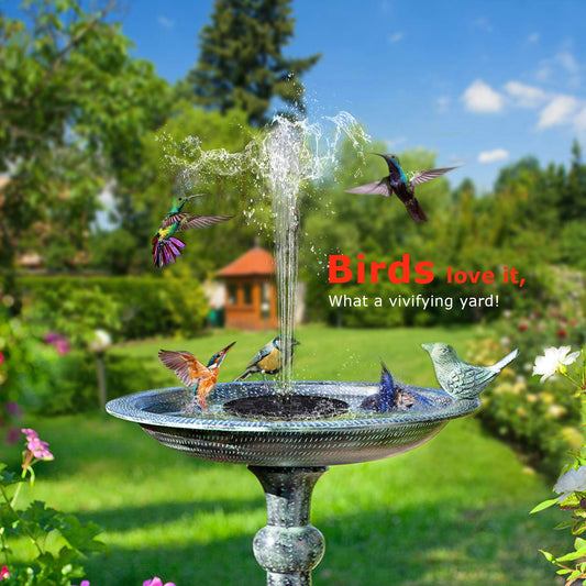 🎁Best Gift 🎁 - Solar outdoor fountain-The perfect garden decoration