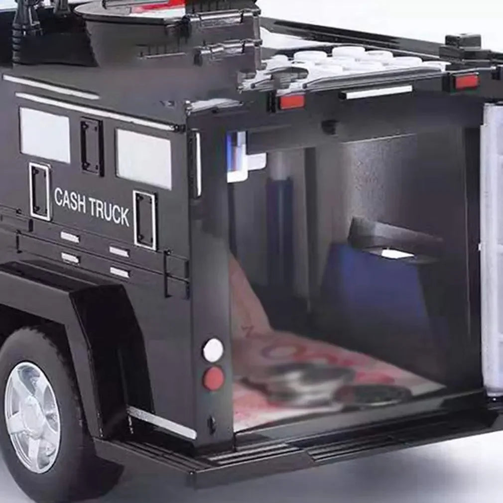 Armored Car Money Saving Box, Electronic Piggy Bank for Boys & Girls