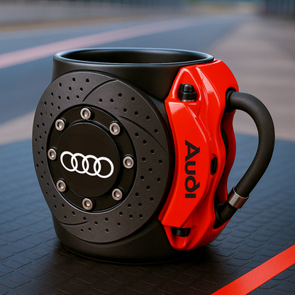 🥳Most popular brake caliper mug with car logo🏎