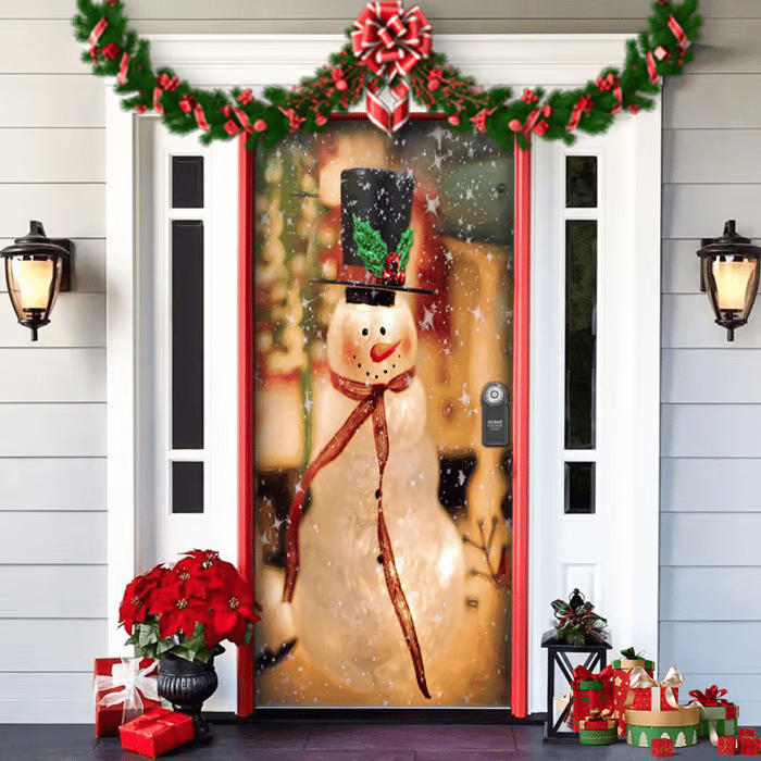 🌟🌟Christmas and Halloween front door decoration