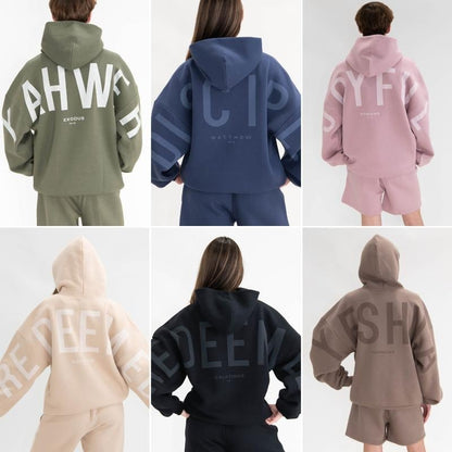 💖✝ Essential Hoodie | Oversized Christian Heavyweight Faith Sweatshirt