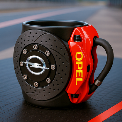 🥳Most popular brake caliper mug with car logo🏎