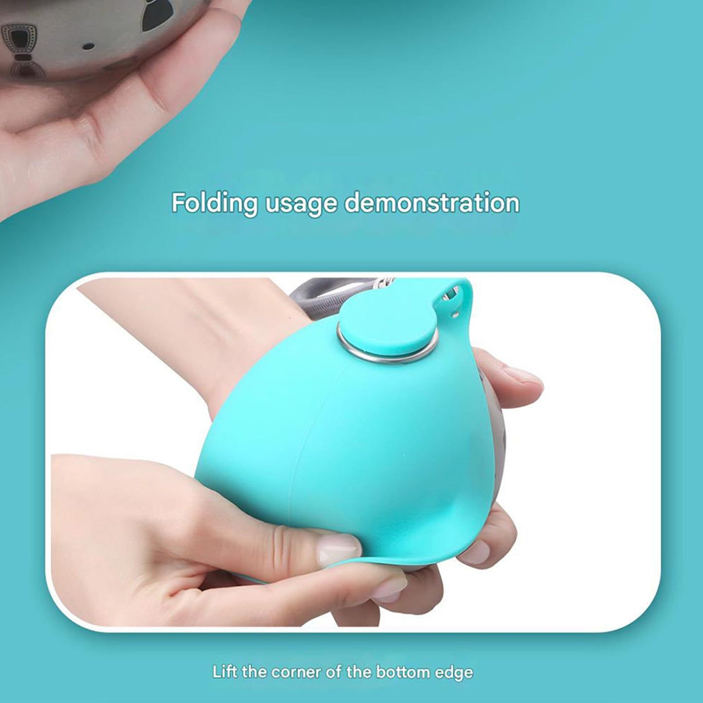 🔥Last Day of Discounts🔥2-in-1 Portable Dog Water Bottle