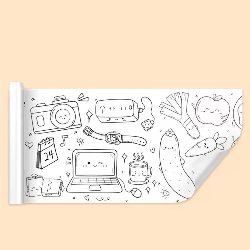 🖍️$9.99 🎨- Children's drawing scroll (perfect gift for children)🎁
