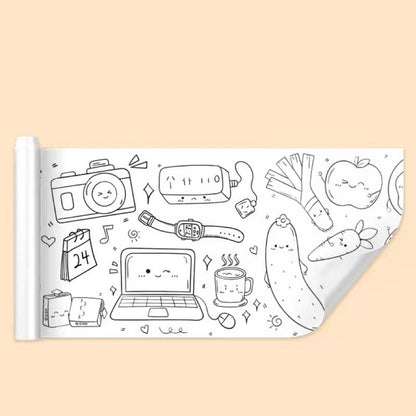 🖍️$9.99 🎨- Children's drawing scroll (perfect gift for children)🎁