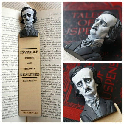 🔥Limited time 50%discount🔥 - 3D human head horror bookmark