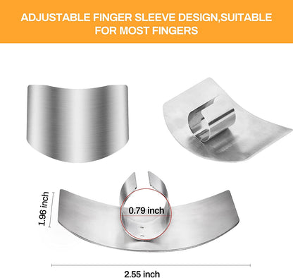 🔥48% OFF - Stainless Steel Finger Guard - Buy 3 Get 2 Free Now