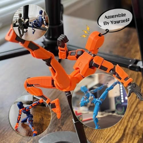 New movable action figures, perfect as desk decorations.